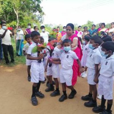 01 ශ්‍රේණියට සිසුන් භාර ගැනීම